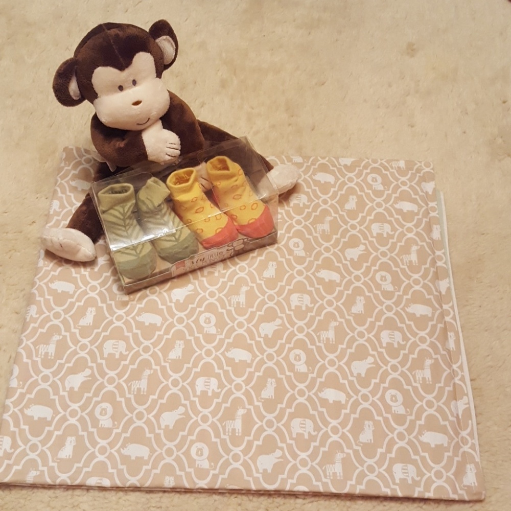 Safari Tan Baby Blanket